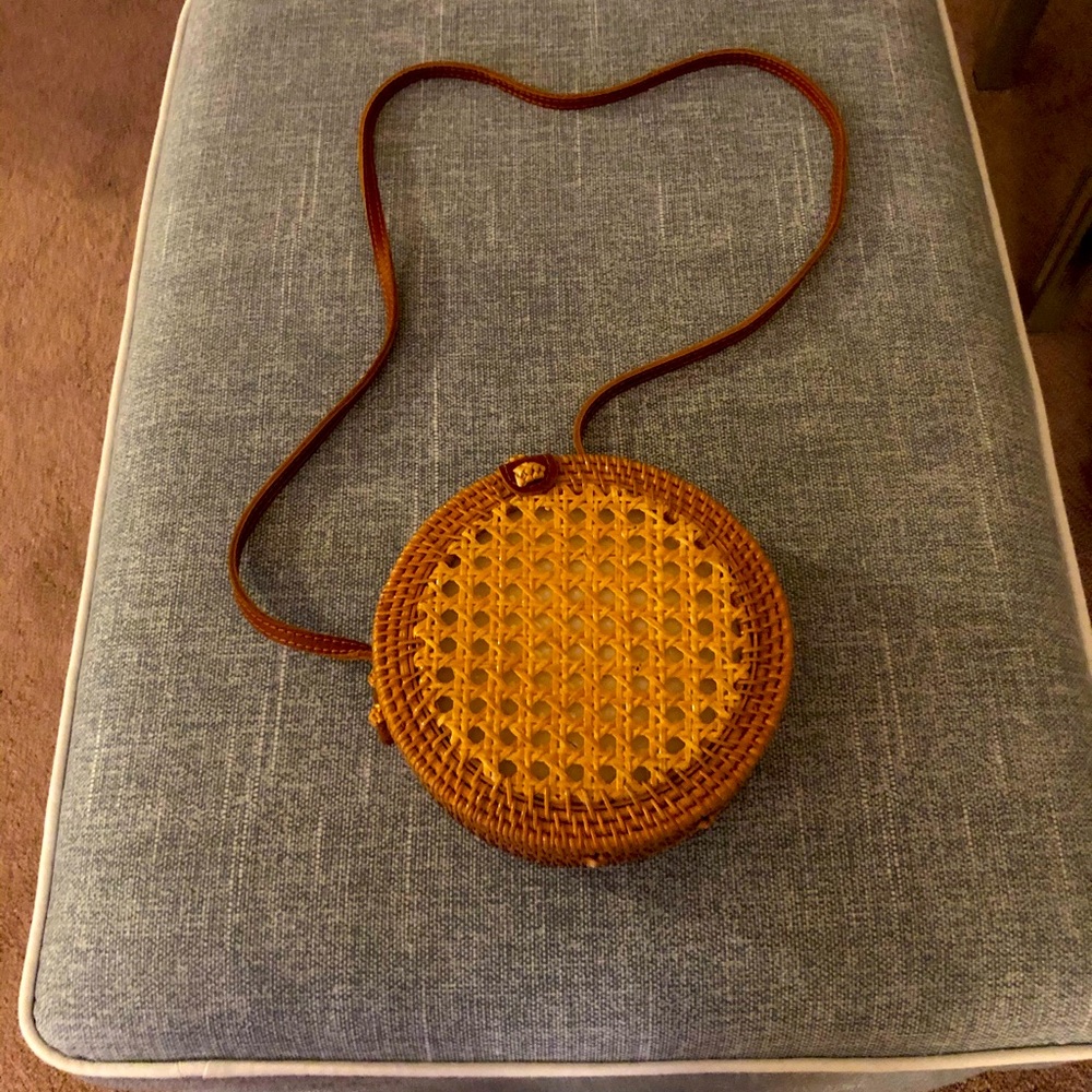 Straw purse